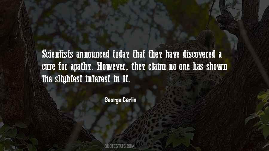 Carlin George Quotes #23283
