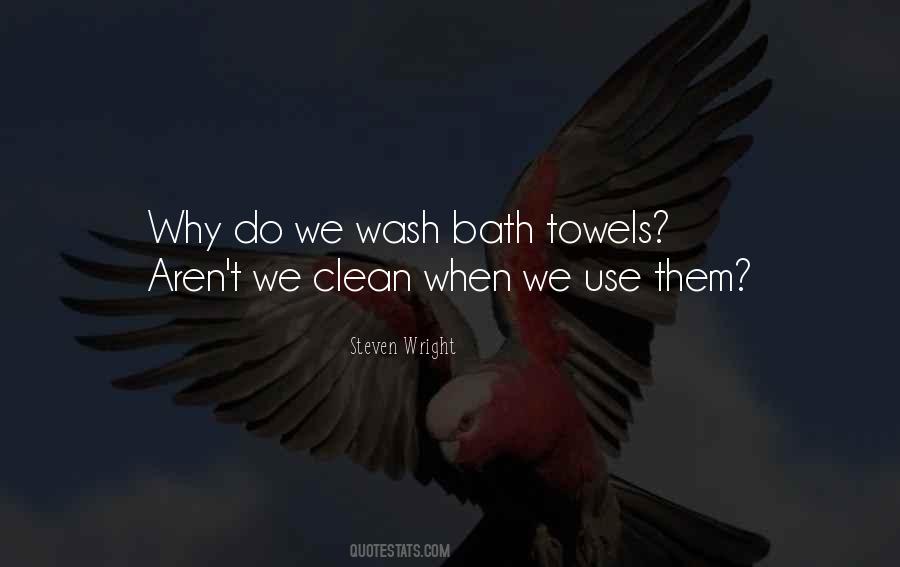 Bath Towels Quotes #878441