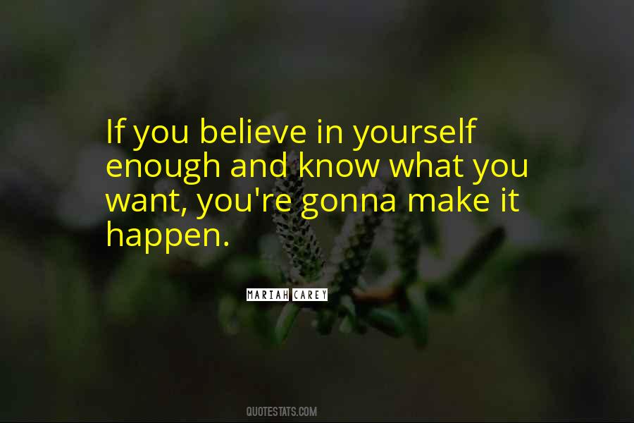 If You Believe In Yourself Quotes #345352