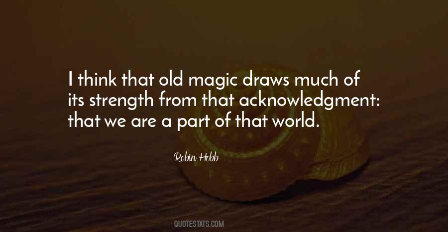 Old Magic Quotes #1611570