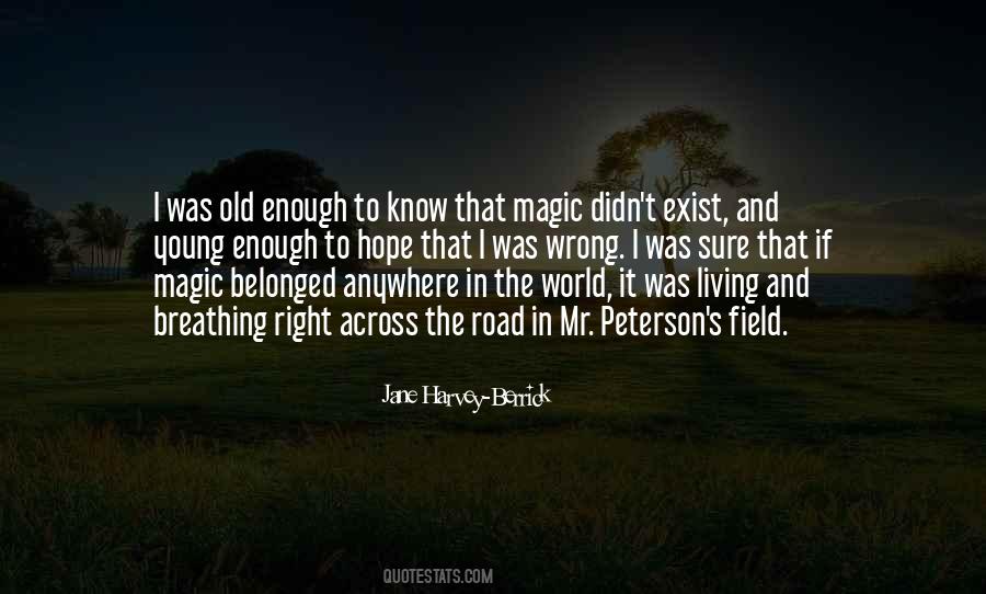 Old Magic Quotes #904980