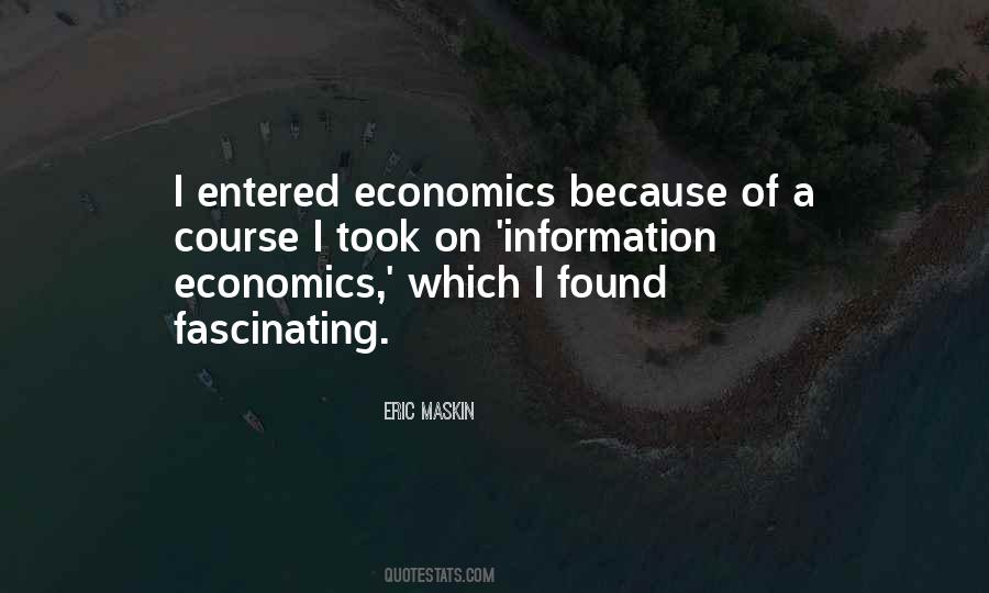 Information Economics Quotes #925830