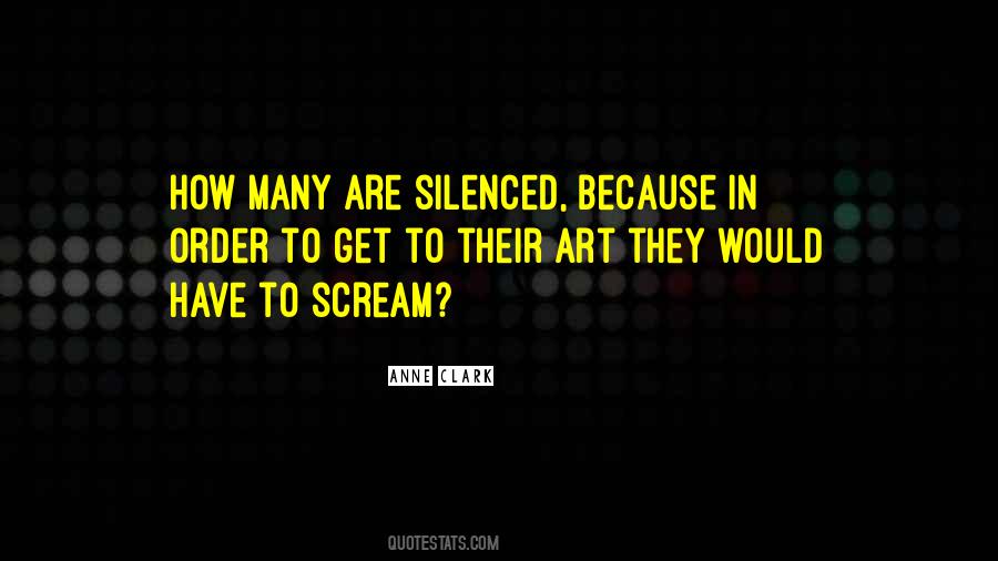 I Will Not Be Silenced Quotes #305241