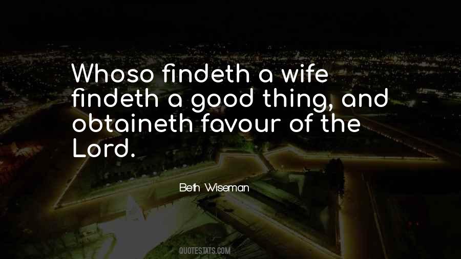 Obtaineth Favour Quotes #934192
