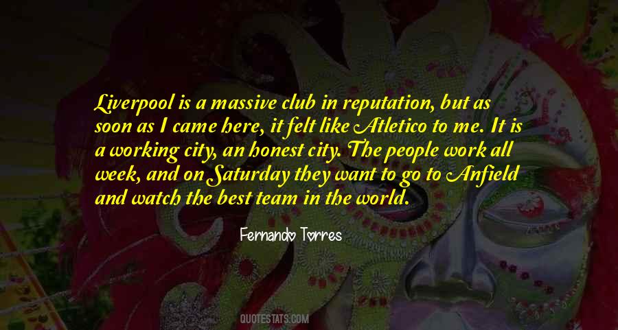 Quotes About Liverpool City #1411807