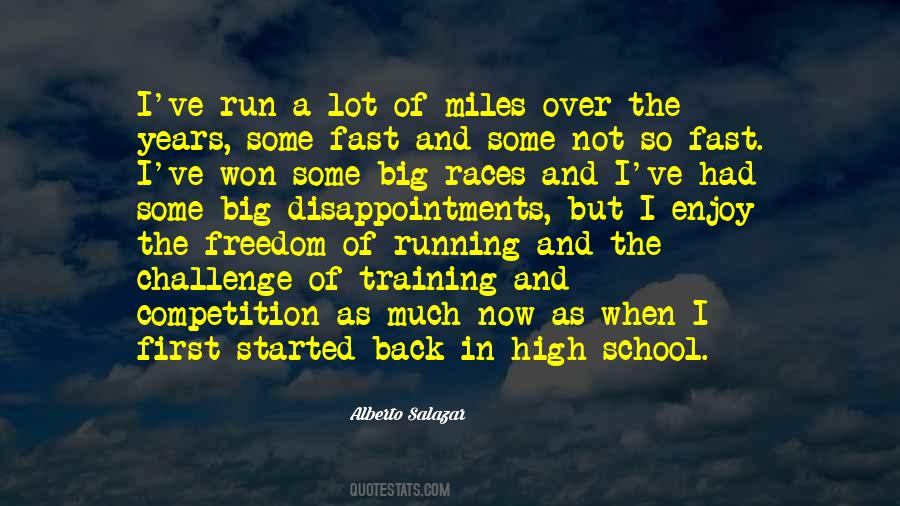Running Miles Quotes #1310239