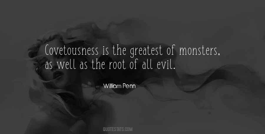 Quotes About The Root Of All Evil #684487