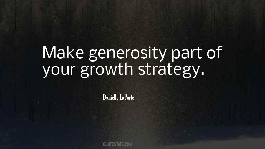 Growth Strategy Quotes #1778757