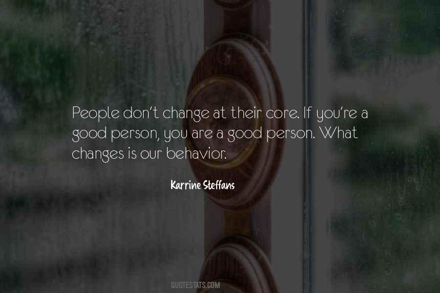 You Are A Good Person Quotes #830201