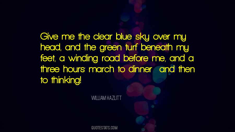 Blue And Green Quotes #188378
