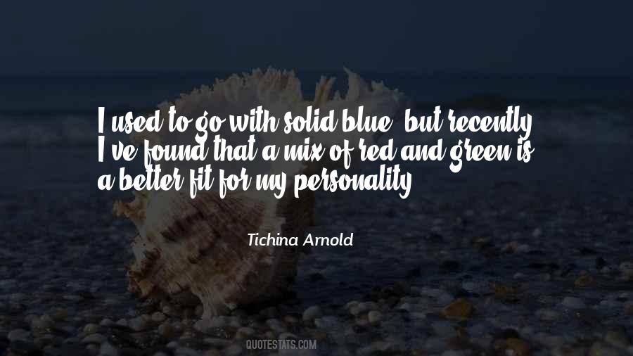 Blue And Green Quotes #853319