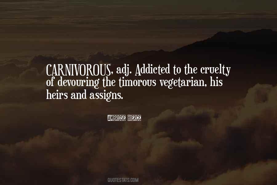 Carnivorous Quotes #1127167