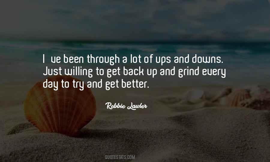 Up And Downs Quotes #316705