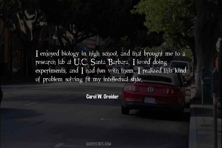 Carol Greider Quotes #1657442