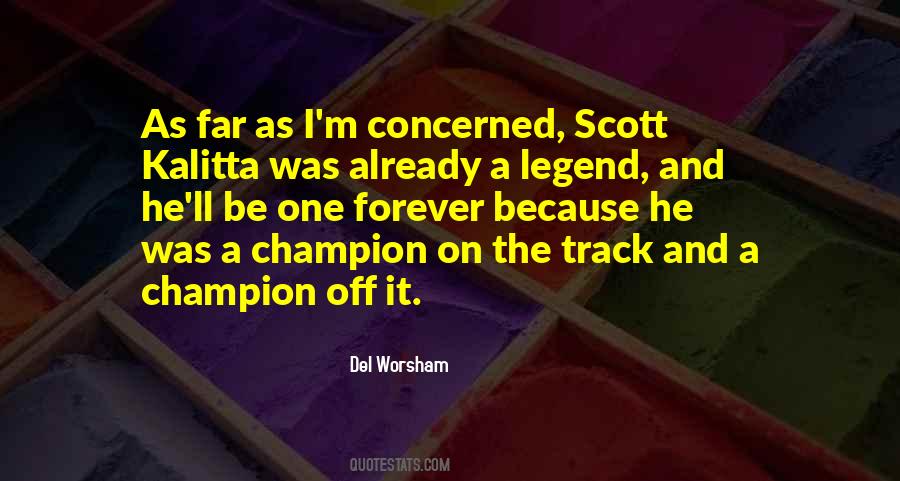 You Are A Champion Quotes #128910