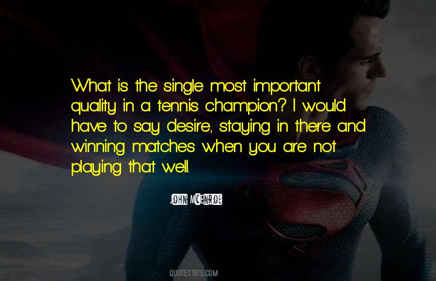 You Are A Champion Quotes #888618