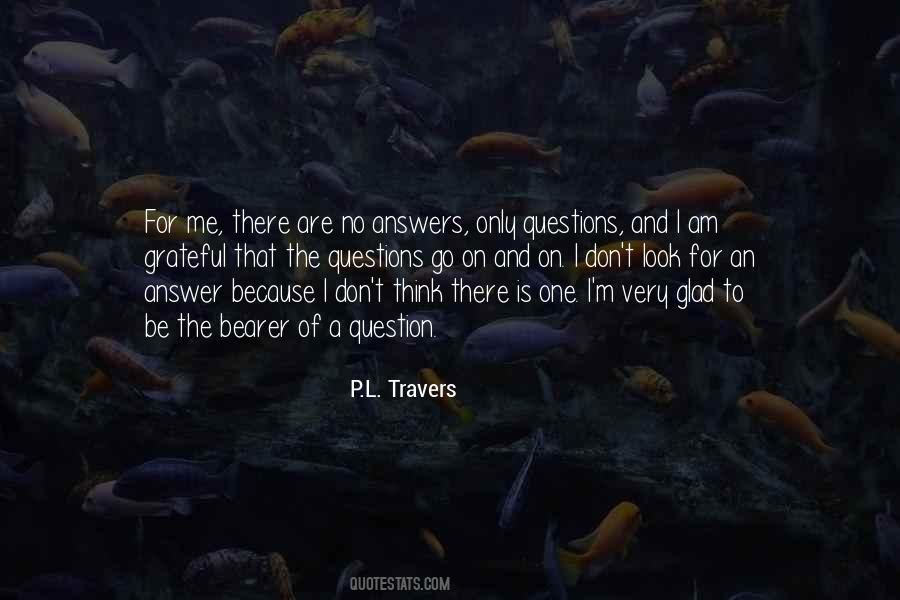 There Is An Answer Quotes #1696677