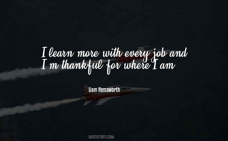 I Am Thankful Quotes #274655