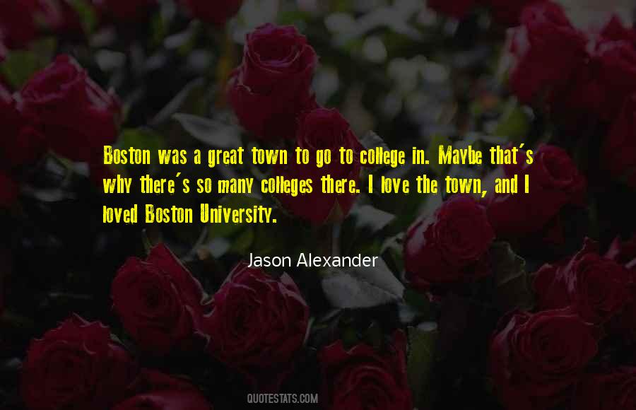 College Town Quotes #1858939