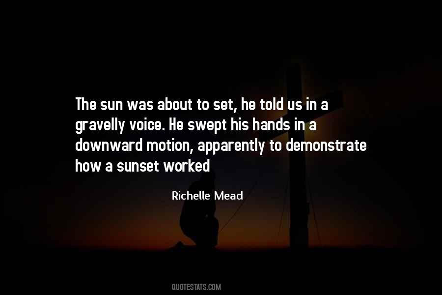 Sun Set Quotes #367052