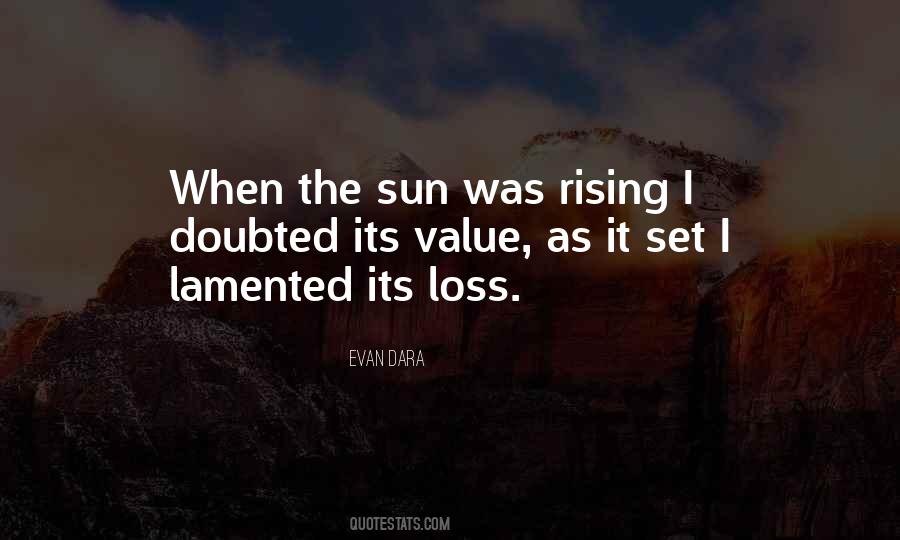 Sun Set Quotes #430088