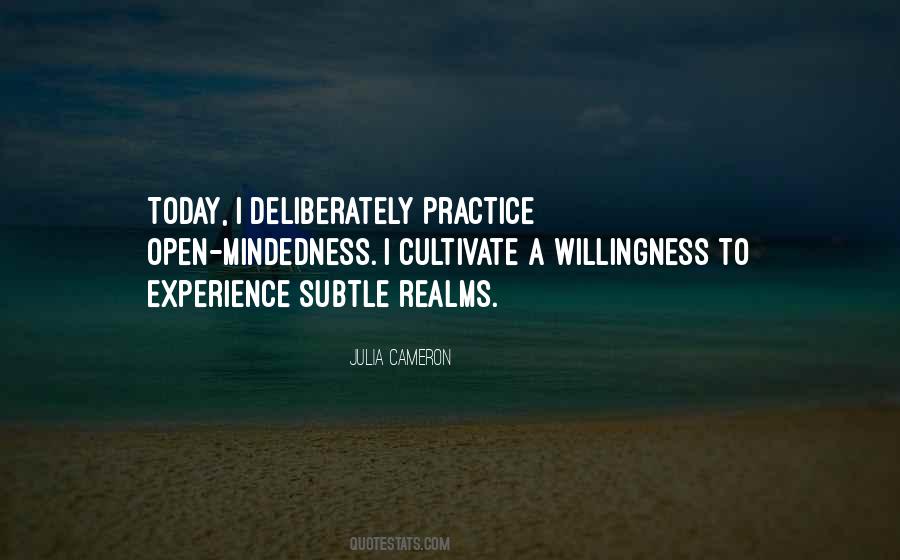Willingness To Practice Quotes #1263355