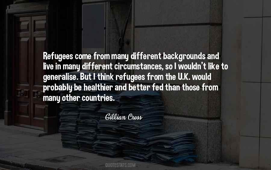 Like Refugees Quotes #1053473