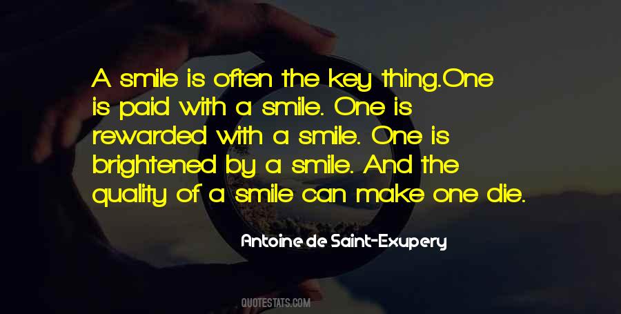 Smile One Quotes #1760159