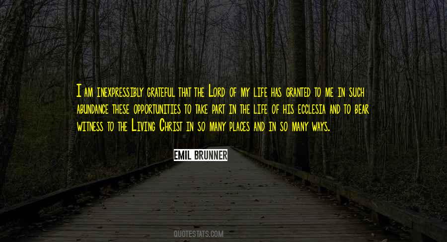 Life Opportunities Quotes #23369