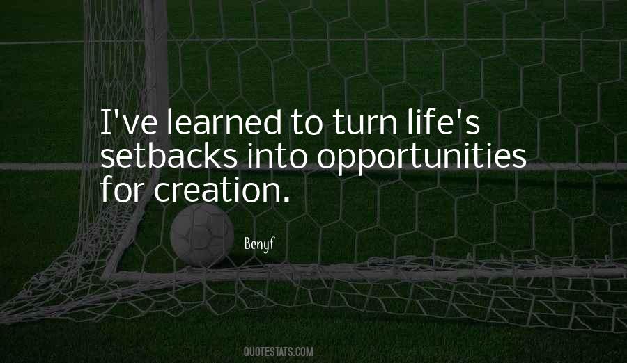 Life Opportunities Quotes #285806