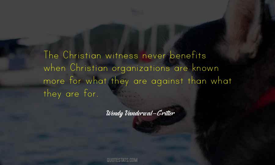 Christian Organizations Quotes #1789159