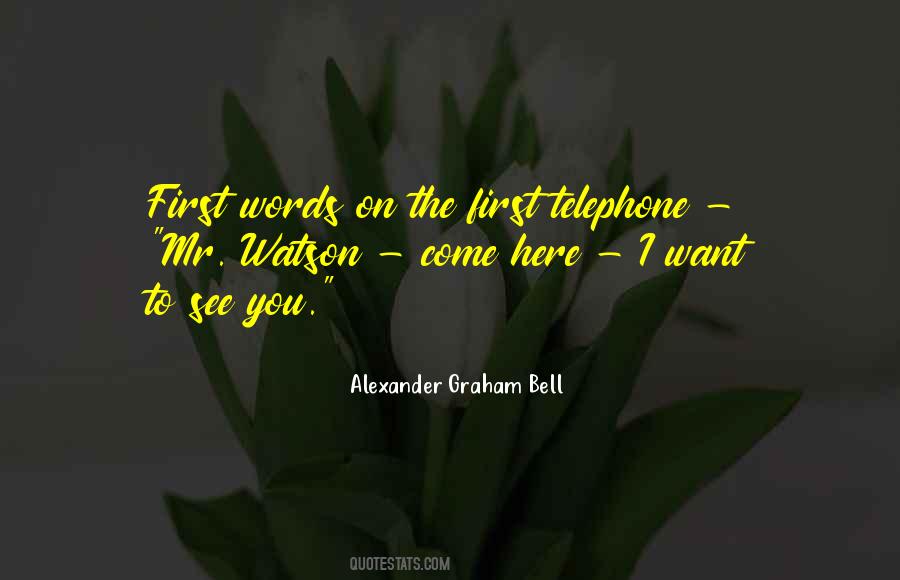 First Words Quotes #201210