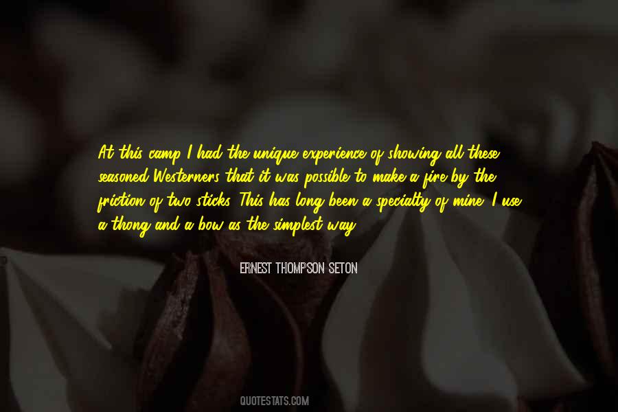 Camp Fire Quotes #1709613