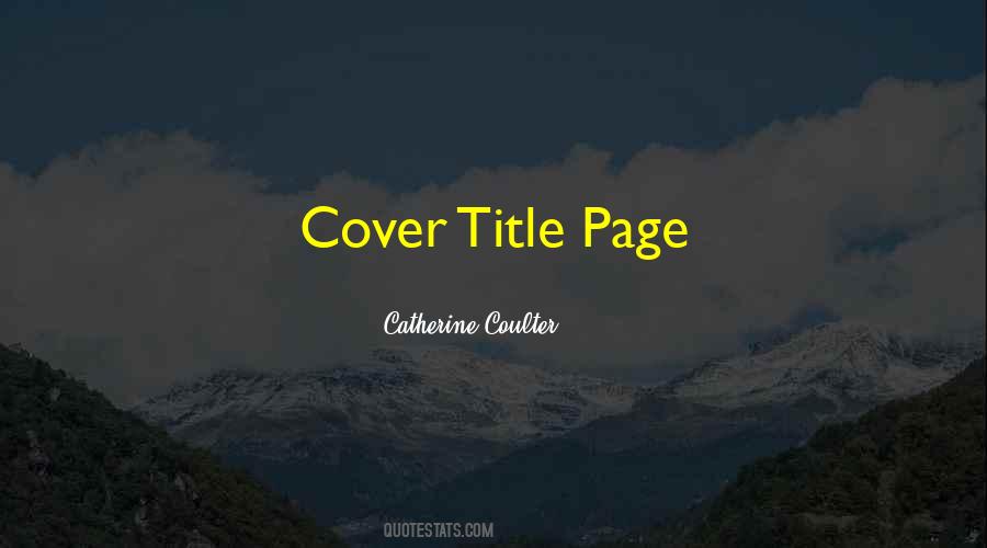 1856 Country Quotes #1702120
