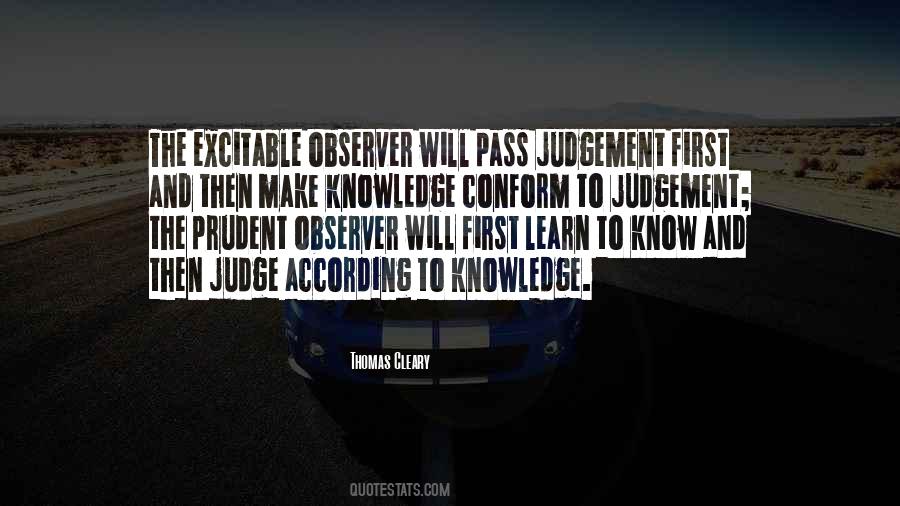 Judge Thomas Quotes #1053181