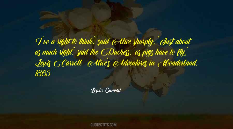 Carroll Quotes #163031