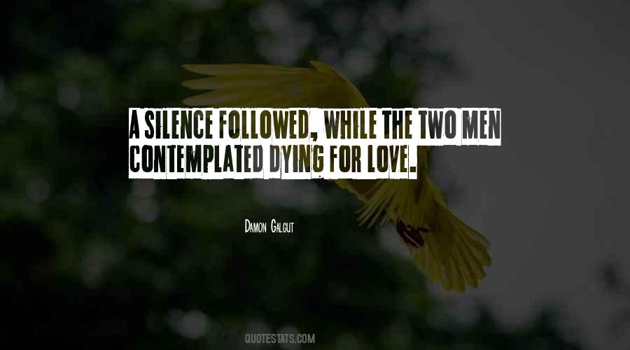 Two Men Love Quotes #1015379