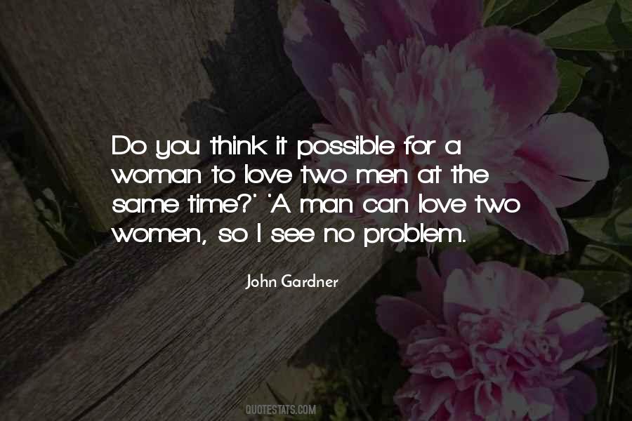 Two Men Love Quotes #1023329