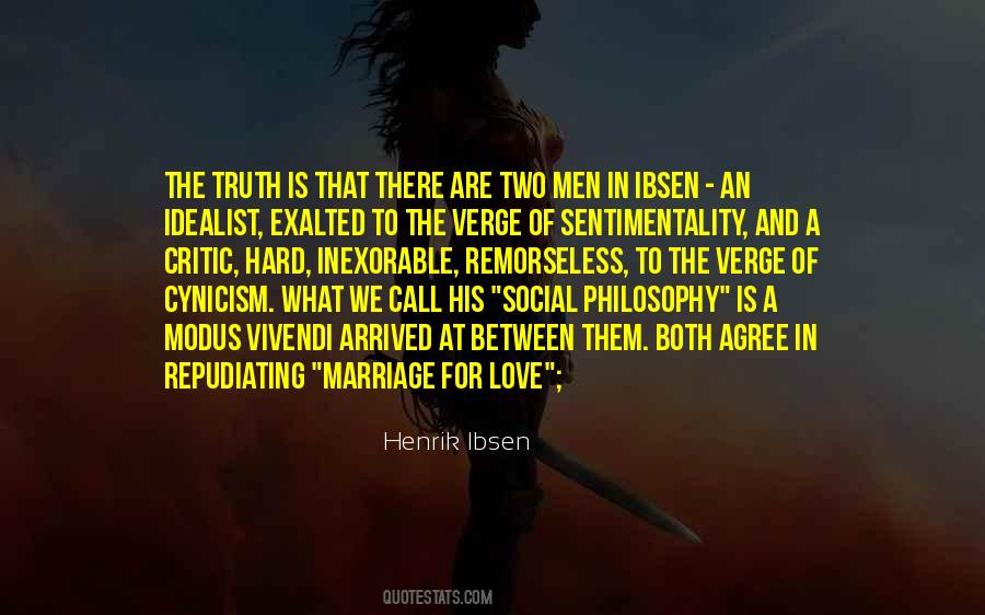 Two Men Love Quotes #974022