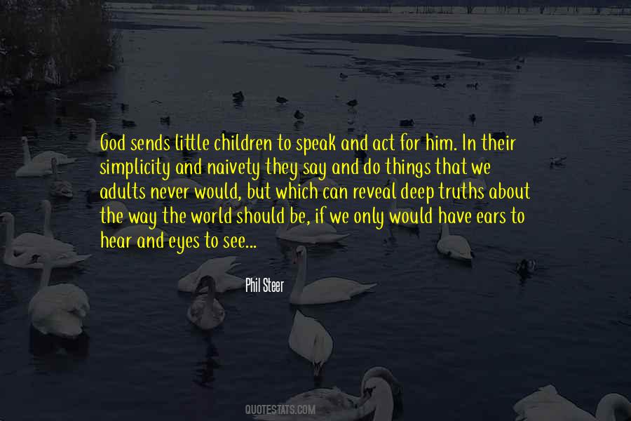 Quotes About Little Children #1293094