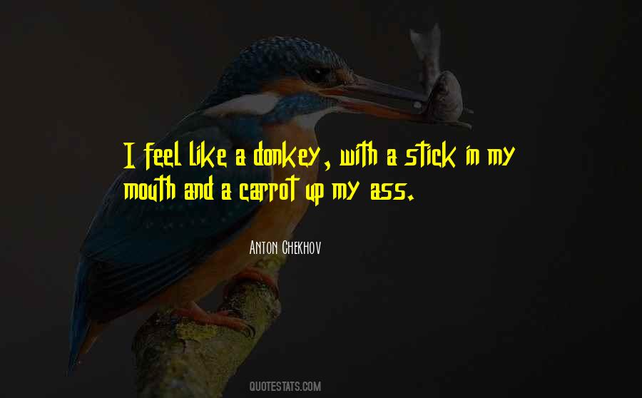 Carrot Donkey Quotes #1228522