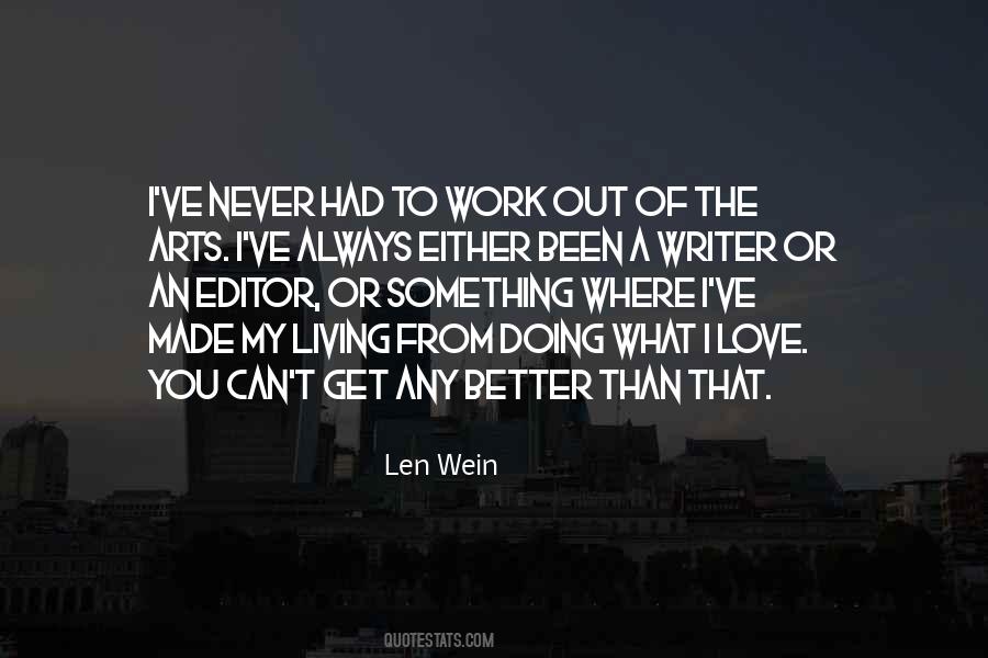 How To Be A Better Writer Quotes #101165