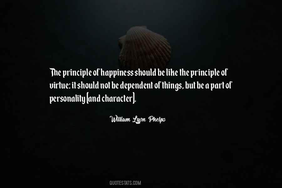 Virtue And Happiness Quotes #1203334