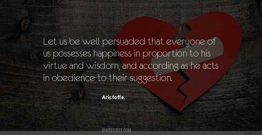 Virtue And Happiness Quotes #495014
