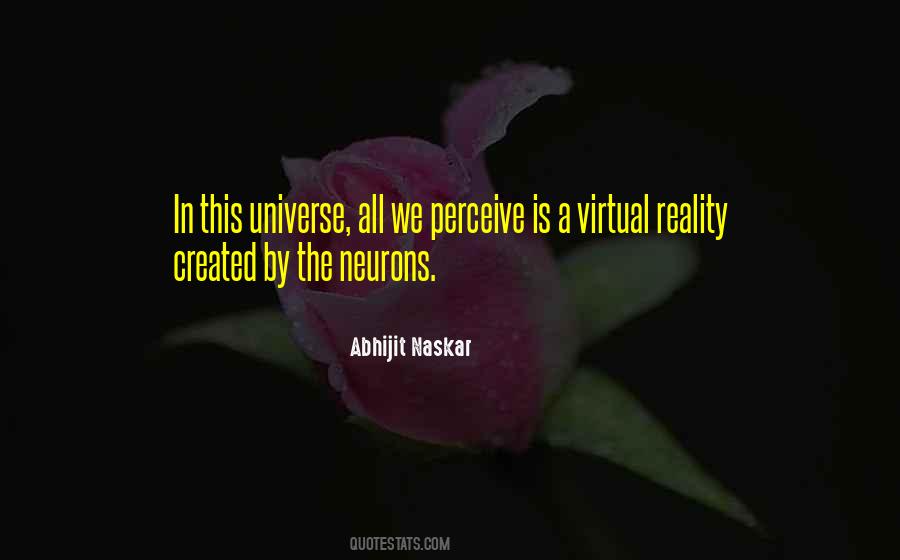 Created By The Universe Quotes #1309608