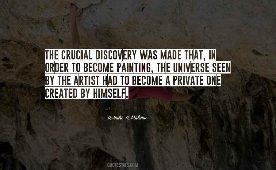 Created By The Universe Quotes #1581159