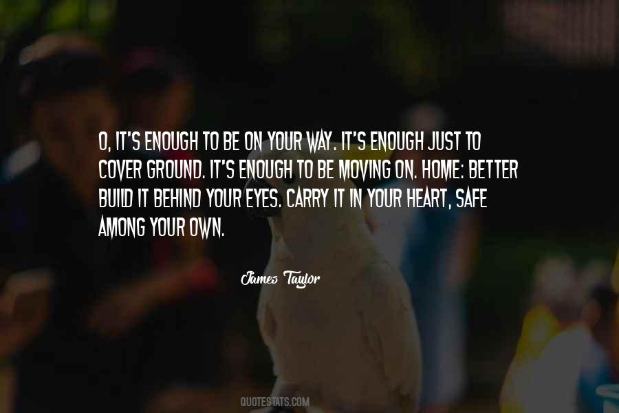 Carry You Home Quotes #1088788