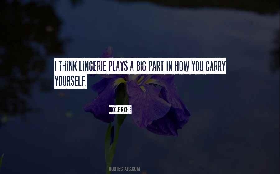 Carry Yourself Quotes #243743