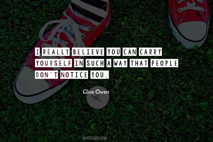 Carry Yourself Quotes #296615