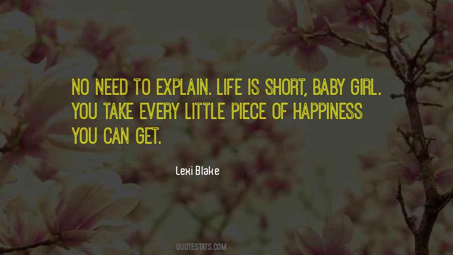 Quotes About Little Baby Girl #312481